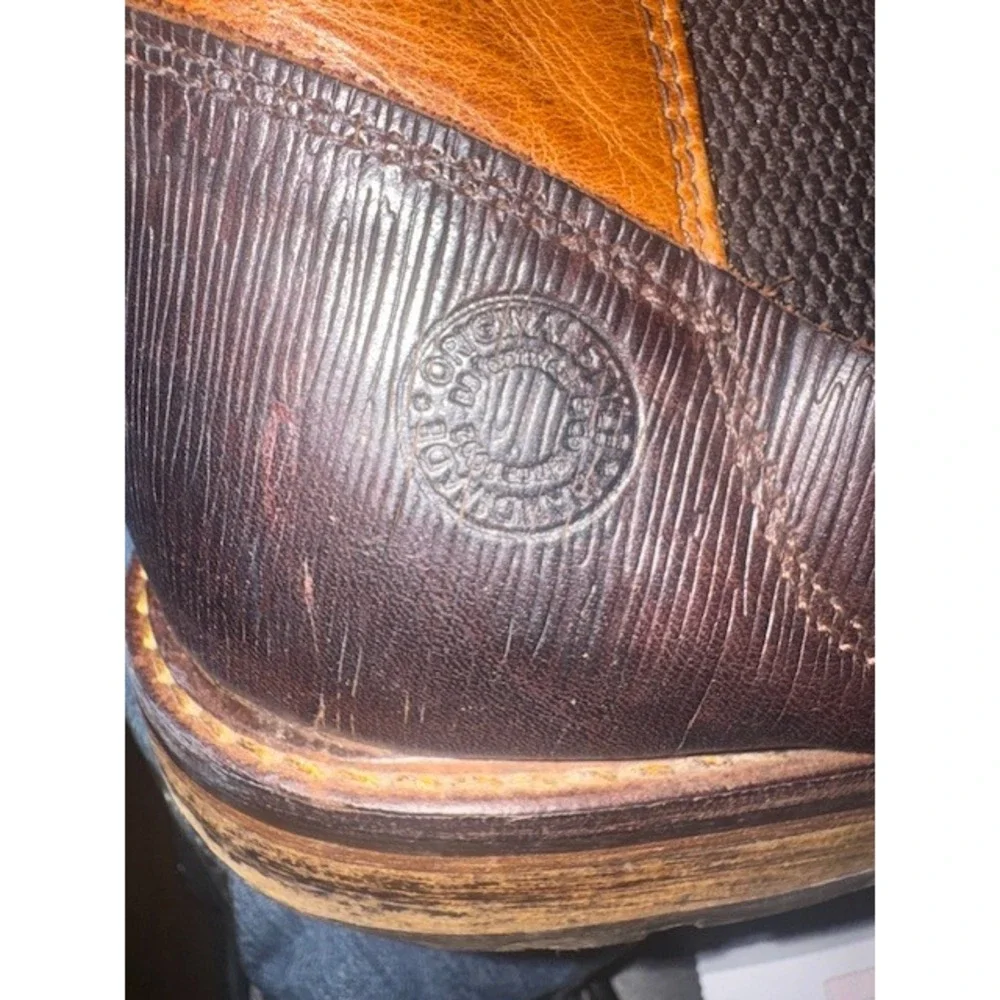 Vintage BB Footwear & Co Tan Leather Chelsea Boots Mens 11 Hand‎ Crafted Europe